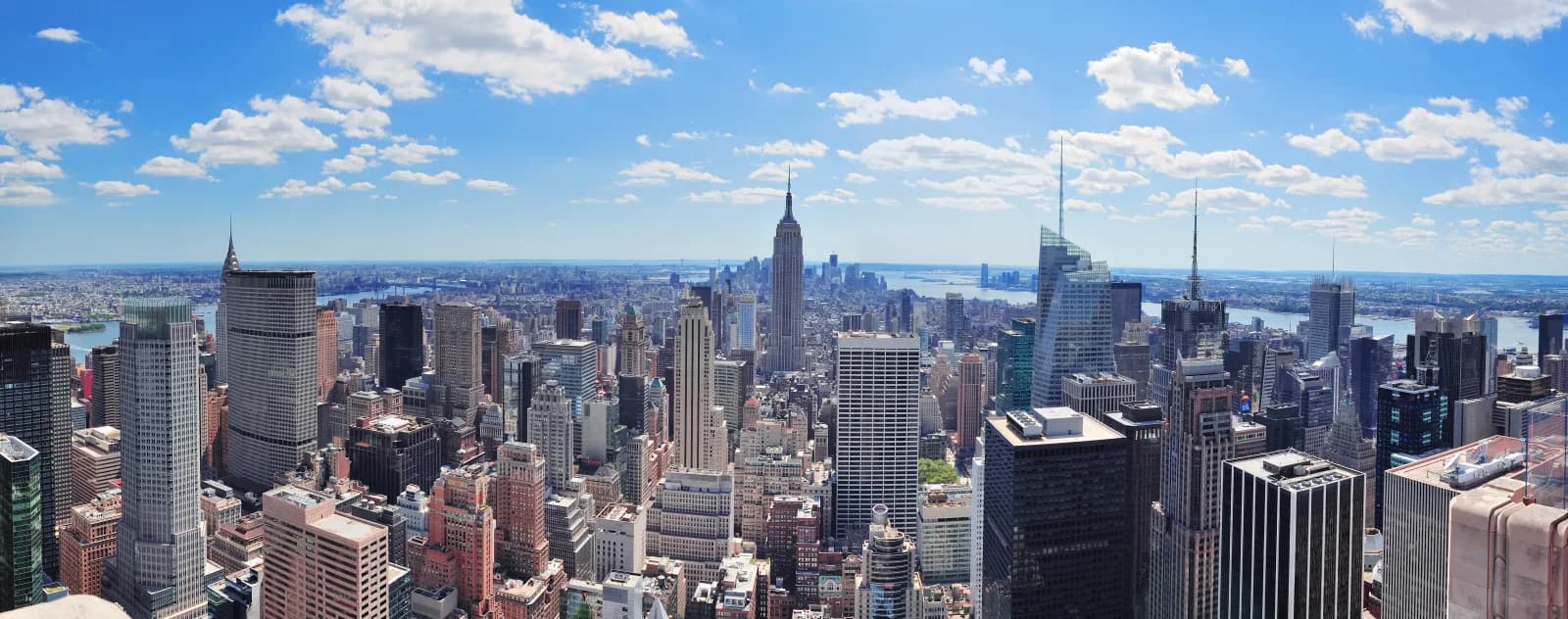 New York City skyline. US visa application assistance from Uganda